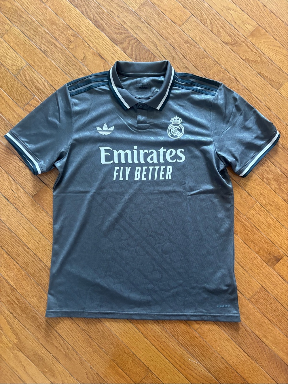 Real Madrid 2024/25 Third Shirt by Adidas Size Large